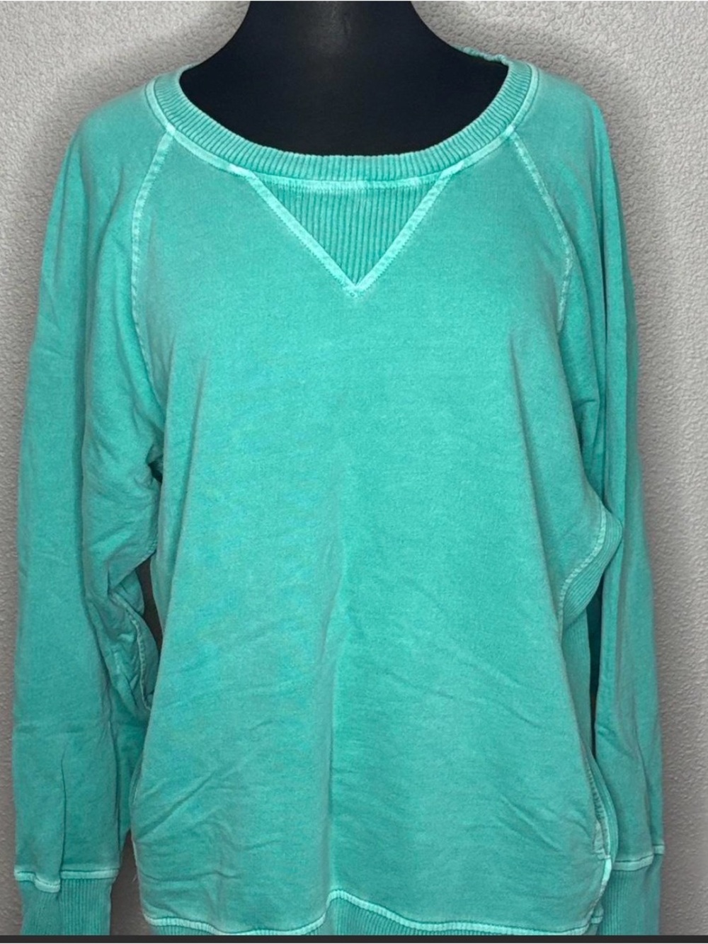 Zenana Girlfriend Crewneck Sweatshirt | Size L